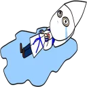 😢 emoji KKK Telegram sticker 6 of 10