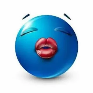 😘 emoji життєві пікчі Telegram sticker 16 of 94