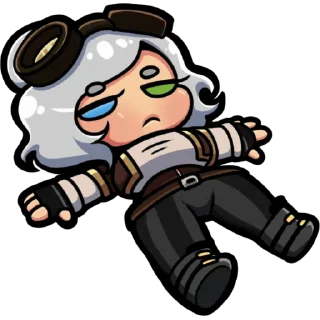 😞 emoji Jenny & 🥴 Telegram sticker 20 of 23