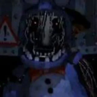 🌟 emoji Withered Bonnie @fnaf9stikers Telegram sticker 22 of 96