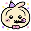 🥳 emoji chiikawa  ♡  @ririmoji
by nagano (line) Telegram sticker 16 of 40