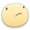 😶 emoji facebook by @hotaww Telegram sticker 10 of 44