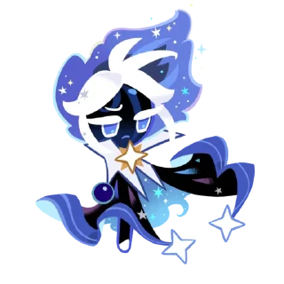 Sticker from Stardust cookie