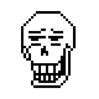 🦴 emoji THE GREAT PAPYRUS! Telegram sticker 22 of 40