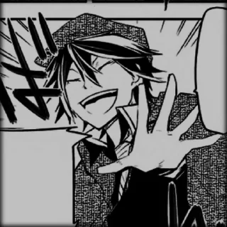 🤎 emoji × ranpo edogawa × Telegram sticker 9 of 120