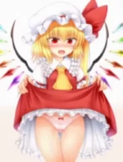 🌟 emoji Flandre Scarlet Telegram sticker 24 of 47
