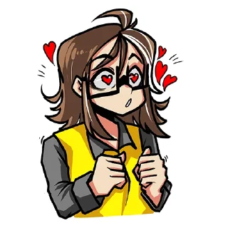 😍 emoji Лансерина (Schnaps Ik) Telegram sticker 7 of 30