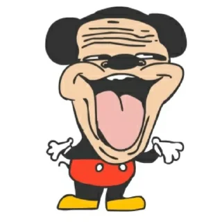 😛 emoji МИННИ И МИККИ Telegram sticker 18 of 67