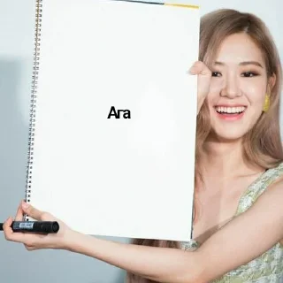 🤗 emoji Rosé, just Rosé Telegram sticker 18 of 22