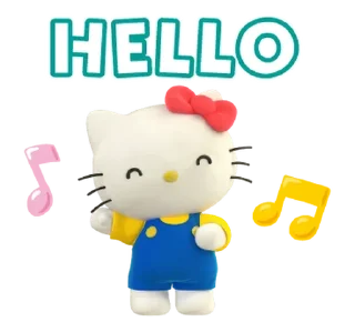 👋 emoji Hello Kitty @xkysluv Telegram sticker 13 of 40