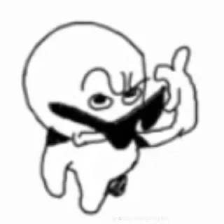 🤨 emoji Silly Telegram sticker 10 of 71