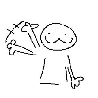 👋 emoji silly Telegram sticker 18 of 20