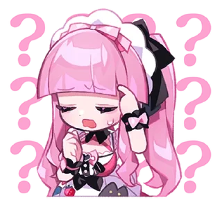 😮‍💨 emoji Menhera Moeru Mimin 2.0 @moe_sticker_bot Telegram sticker 16 of 32
