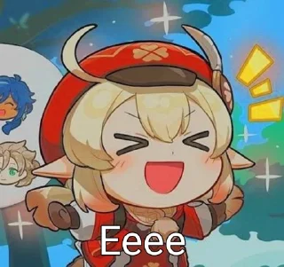 😄 emoji Klee Telegram sticker 21 of 30