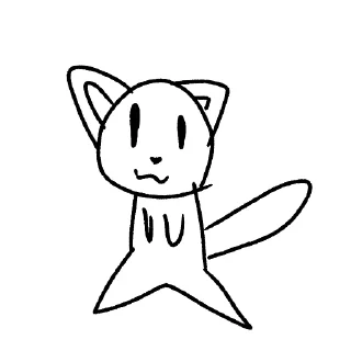 😺 emoji Каракули Telegram sticker 9 of 10