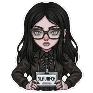 🪪 emoji @SLAVAFCK Telegram sticker 14 of 28