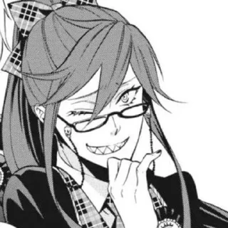 🩸 emoji Grell Sutcliff. 🩸 Telegram sticker 22 of 26