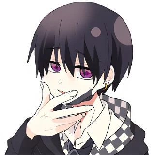 🤔 emoji Милая парочка 2 @Nyasticks Telegram sticker 15 of 41