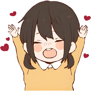 Sticker from Анимешная парочка @Nyasticks