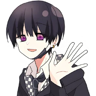 👋 emoji Милая парочка 2 @Nyasticks Telegram sticker 21 of 41