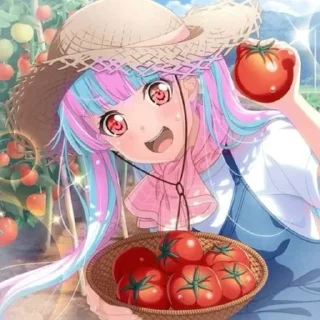 🍅 emoji PAREO ♡#! BANDORI Telegram sticker 24 of 29