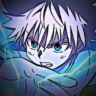 ⚡ emoji Киллуа Telegram sticker 5 of 35