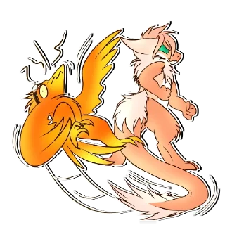 Sticker from Alan Retofr @AlanFurry