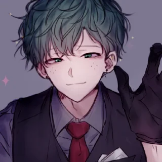 👋 emoji Villain Deku~ Telegram sticker 21 of 40