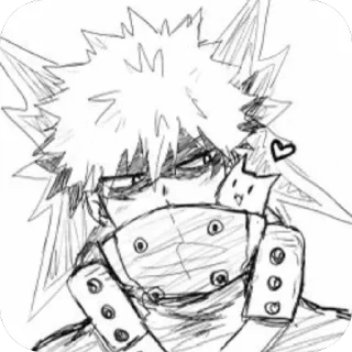 Sticker from ..////..Katsukkki///… @Xamlida