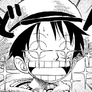 🌟 emoji ★ Luffy ! Telegram sticker 11 of 31