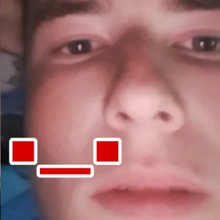😐 emoji Команда даунов Telegram sticker 9 of 14