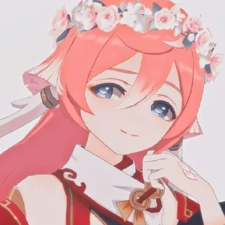 🌸 emoji ~×| янь-фей|×~ Telegram sticker 8 of 8