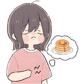 😋 emoji Анимешная девочка @Nyasticks Telegram sticker 19 of 41