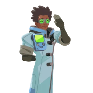 😌 emoji √√Characters Slime Rancher @Glomres Telegram sticker 18 of 38
