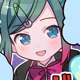 🩵 emoji Miku @cosmicfell Telegram sticker 16 of 50
