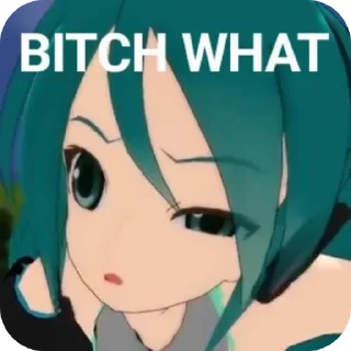 🧐 emoji Miku @Sosisonstick Telegram sticker 18 of 89