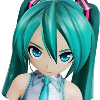 🧸 emoji Miku by Medvi Telegram sticker 19 of 52