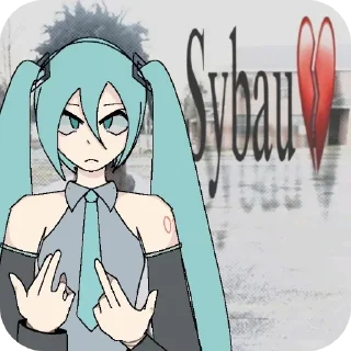 🤟 emoji Miku @Sosisonstick Telegram sticker 5 of 89