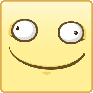 🙂 emoji Квадратные Смайлы Telegram sticker 24 of 26