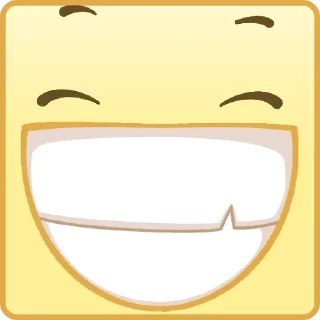 Sticker from Квадратные Смайлы