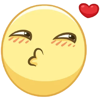 😘 emoji Смайлы Telegram sticker 16 of 32