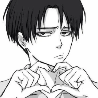 🕊 emoji Levi Ackerman Telegram sticker 17 of 21