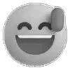 😅 emoji ֺ  𓈒    ݁ ૢ fluent emoji : чб @hekanai 。 Telegram sticker 6 of 104