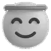😇 emoji ֺ  𓈒    ݁ ૢ fluent emoji : чб @hekanai 。 Telegram sticker 13 of 104