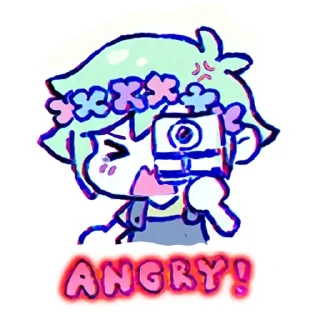 😡 emoji Emotions Telegram sticker 22 of 36