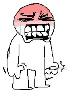 😡 emoji Emotions Telegram sticker 22 of 75