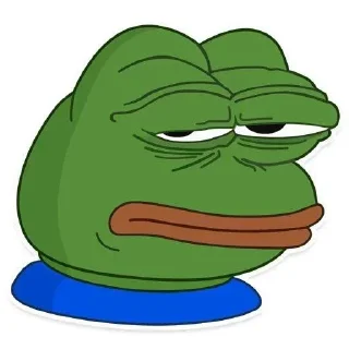 🐸 emoji Лягушечка Пепе☺️ Telegram sticker 24 of 83
