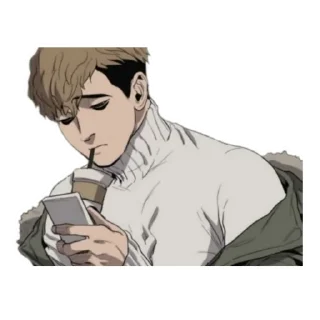 🥱 emoji Killing Stalking Telegram sticker 12 of 19