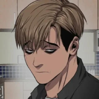 😒 emoji Killing stalking Telegram sticker 24 of 43