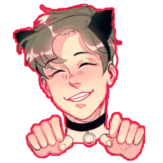 😊 emoji Killing Stalking Telegram sticker 17 of 19